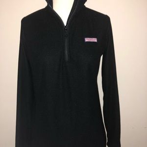 vineyard vines fleece quarter zip
